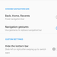 Android 10 options on a OnePlus phone.